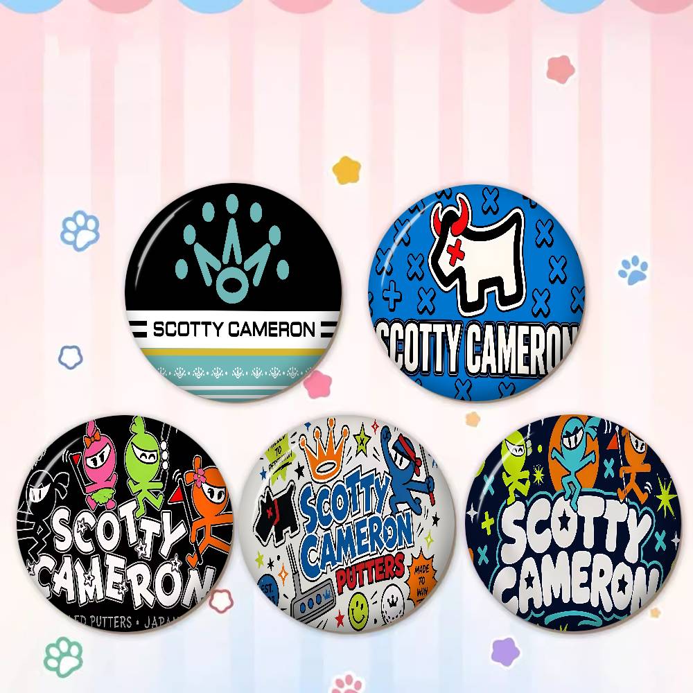 Gaming Console Buttons - แบรนด์ Scotty Cameron เข็มกลัดใหม่ ลายตลกขำขัน แก๊งค์นักสเก็ตบอร์ด