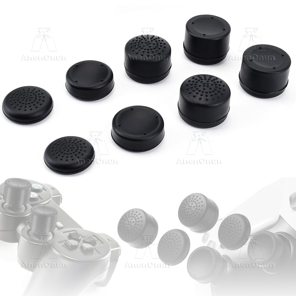 Gaming Console In Tv - 8PCS Thumb Grip Caps Controller จอยสติ๊กหมวกซิลิโคนคุณภาพสูง