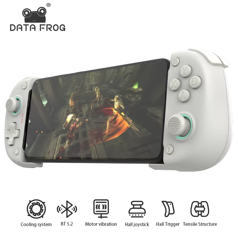 Gaming Console For Phone - คอนโทรลเลอร์เกมไร้สาย DATA FROG X3 สำหรับแอนดรอยด์/สวิตช์/พีซี เกมแพดจอยสติ๊กสำหรับเกมยิงปืนแบบผู้เล่นหลายคน