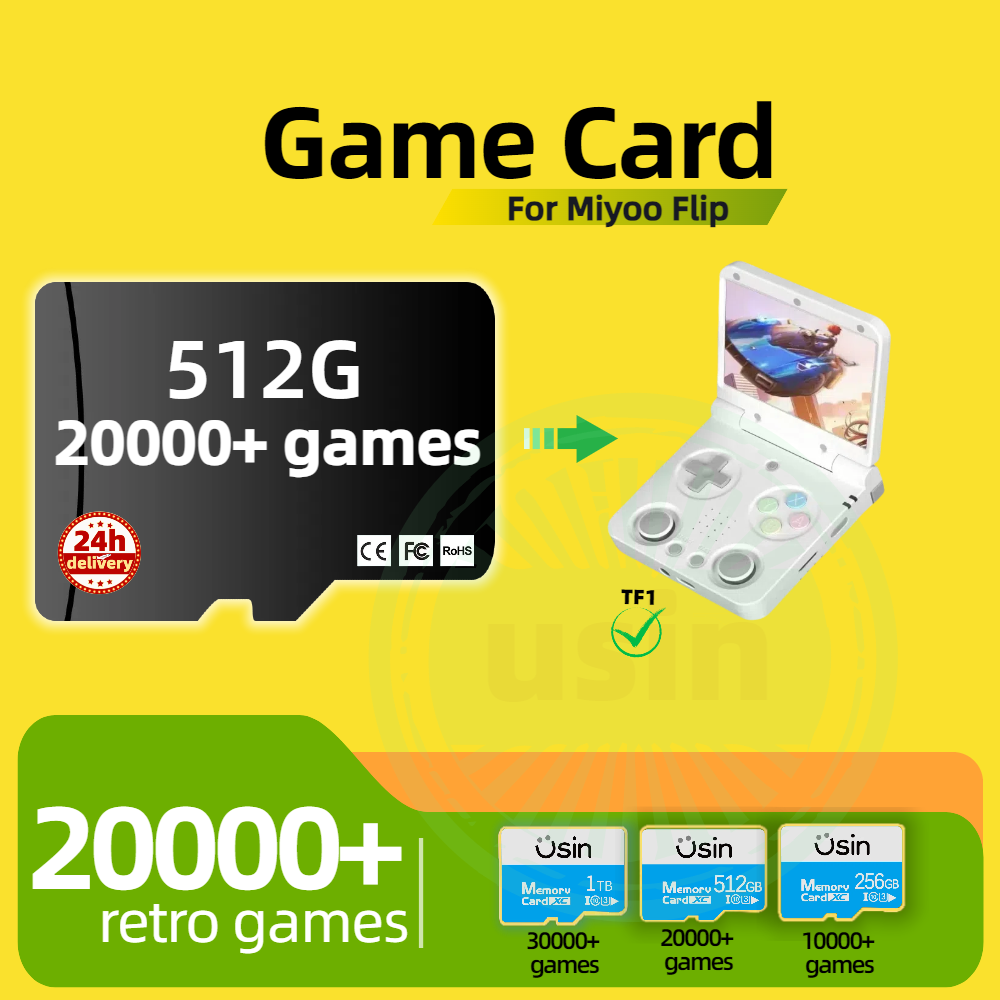 การ์ดเกมสําหรับ Miyoo Flip 300 - Gaming Console Latest บทวิจารณ์และราคา